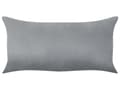 Miniatyrbillede 7 af 10: Chaiselong Grå Velour Daybed med Ryglæn Gæsteseng Multifunktionel Chaise Venstrevendt Sofa Moderne til Stuen