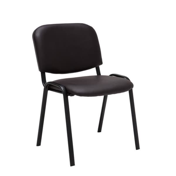 Besöksstol - CLP - Ken - Kunstläder - Brun - Modern design