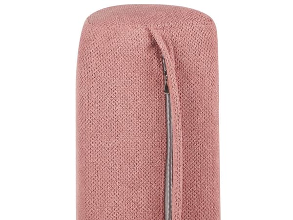 Dagbädd Rosa Tygklädsel Modern Minimalistisk