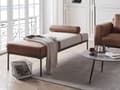 Miniatyrbillede 2 af 11: Daybed Beige Brun 170 x 70 cm 1 Personers Dagseng Chaiselong med Pølsepude til Stue og Soveværelse