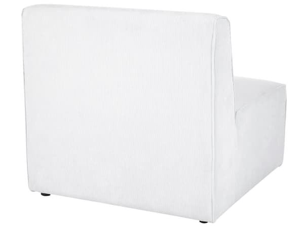 Sjeselong Off-White kordfløyel Jumbo Cord Polstret To-delt Moderne Design