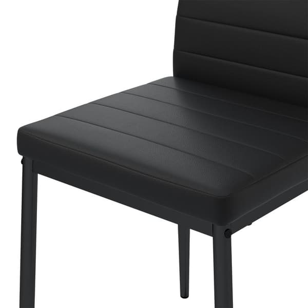Vicco Stor matstol, Svart, 42,5 x 48 cm set med 6 hyllor
