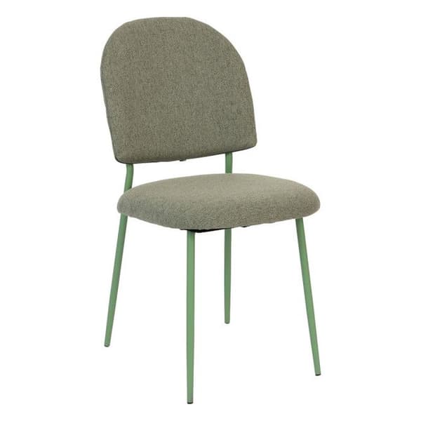 Set med 2 stolar i vintagestil "Loft" & Metallben i matchande färg - Cedar