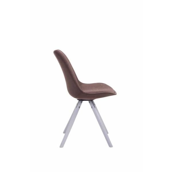 Toulouse stolstyg runda ben - Brun-Vit - CLP - Modernt - Design - Matsal
