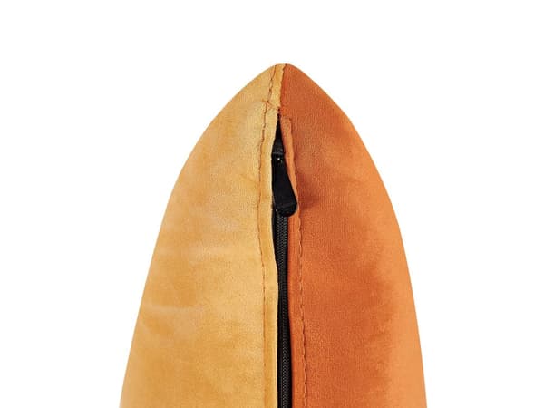 Chaiselong Orange Velour Daybed med Ryglæn Guld Metalben Gæsteseng Quiltet Multifunktionel Chaise Venstrevendt Sofa Moderne til Stuen