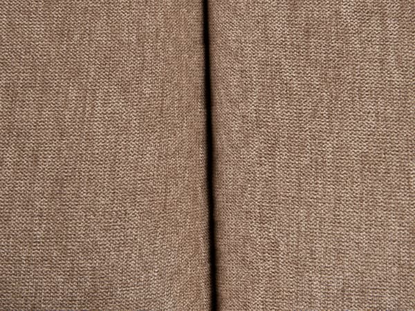 Chaiselong Brun Polyester Daybed med Ryglæn Gæsteseng Multifunktionel Chaise Højrevendt Sofa Moderne til Stuen