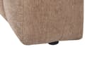 Miniatyrbillede 9 af 11: Chaiselong Brun Polyester Daybed med Ryglæn Gæsteseng Multifunktionel Chaise Højrevendt Sofa Moderne til Stuen
