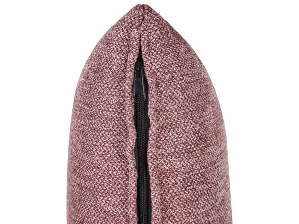 Schäslong Höger Rosa Tygklädsel Svarta Ben Sittdyna Bolsterdyna Modern Glam Design