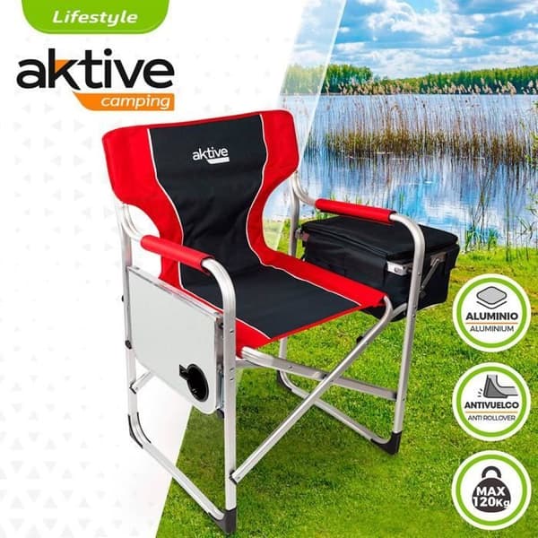 Aktiv Aluminium Med Bricka Och Iso Bag Director Fällstol One Size