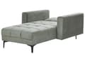 Miniatyrbillede 6 af 10: Chaiselong Grøn Polyester Daybed med Ryglæn Gæsteseng Multifunktionel Chaise med Splitback Sofa Moderne til Stuen