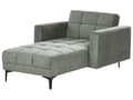 Miniatyrbillede 1 af 10: Chaiselong Grøn Polyester Daybed med Ryglæn Gæsteseng Multifunktionel Chaise med Splitback Sofa Moderne til Stuen