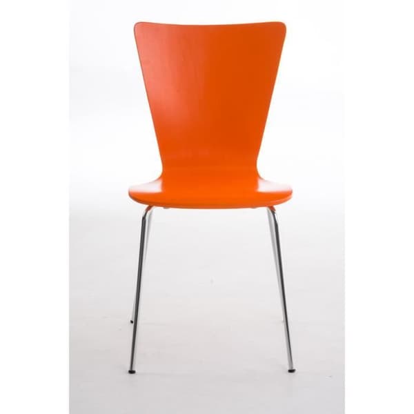 CLP Set med 4 stapelbara AARON-stolar, ergonomisk träsits