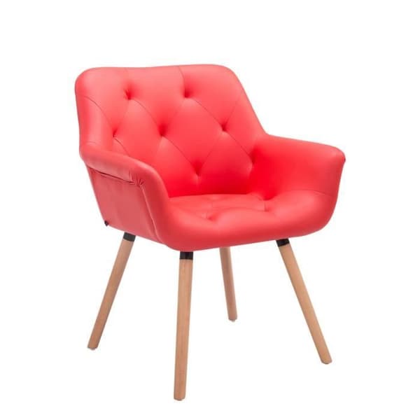 Besöksstol - CLP - Cassidy - Red-Nature konstläder - Modern design - 1 sits