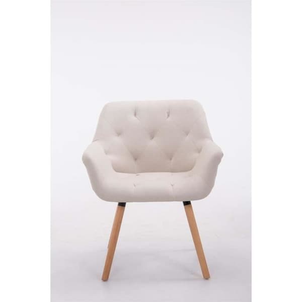 Matsalsstol av Cassidy tyg - Beige-Nature - CLP - Samtida - Design