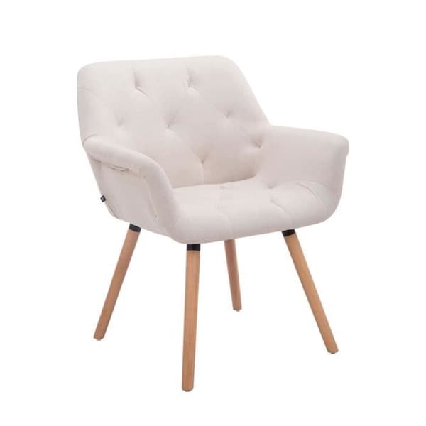 Matsalsstol av Cassidy tyg - Beige-Nature - CLP - Samtida - Design