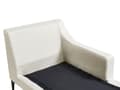 Miniatyrbillede 7 af 11: Chaiselong Lys Beige Polyester Daybed med Ryglæn Gæsteseng Multifunktionel Chaise Venstrevendt Sofa Moderne til Stuen