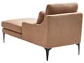 Miniatyrbillede 5 af 11: Chaiselong Beige Boucle Daybed med Ryglæn Gæsteseng Multifunktionel Chaise Højrevendt Sofa Moderne til Stuen