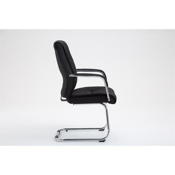 Gungstol - Sievert - Svart - Tyg - Modern design - 1 plats