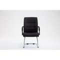 Miniatyrbild 2 av 4: Gungstol - Sievert - Svart - Tyg - Modern design - 1 plats