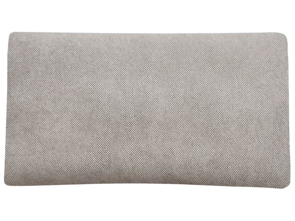 Schäslong Taupe Polyester Stoppad Armlös Vardagsrumsmöbler Snygg Modern