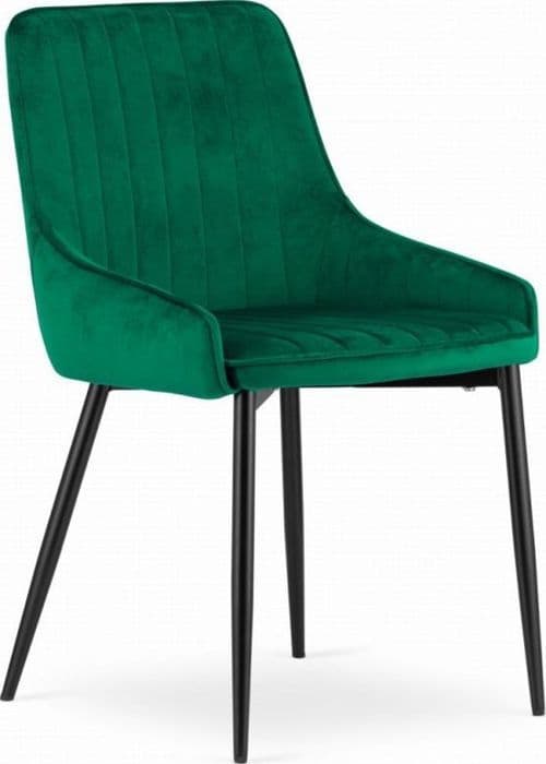 Chaise Léobert - model35711-MONZA-LYOX09 - Chaise Léobert MONZA - grönt sammet x 1