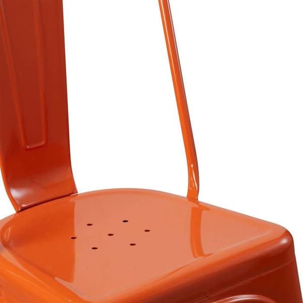 Stol "Niko" orange - Atmosphera inredningsdesigner - Orange