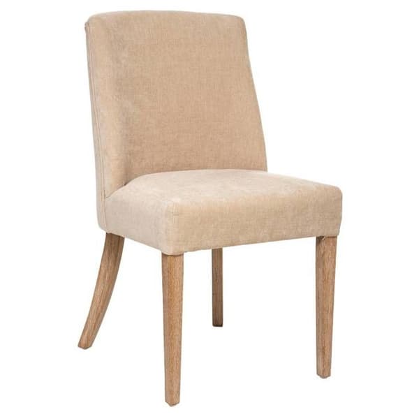Stoldesign - Livia - Tyg - Beige - Trä - Spånskivor - Etnisk - Annanstans