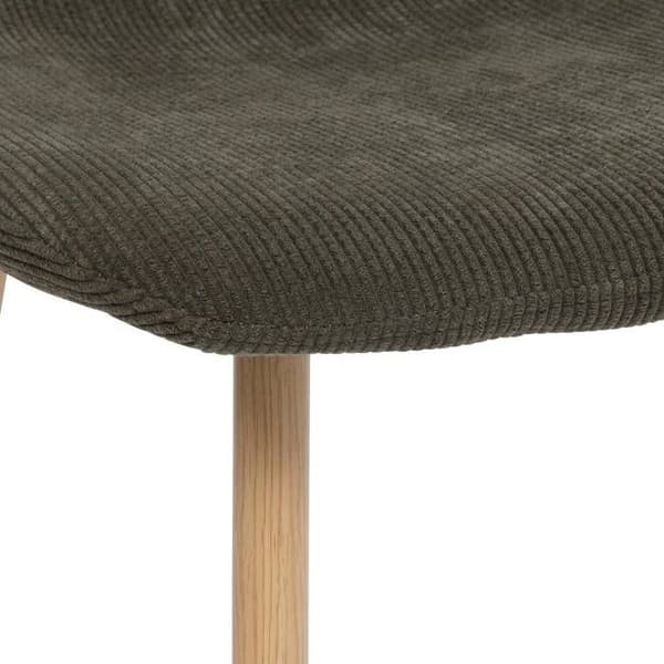 Stol "Roka" olivgrön - Atmosphera inredningsdesigner - Olivgrön
