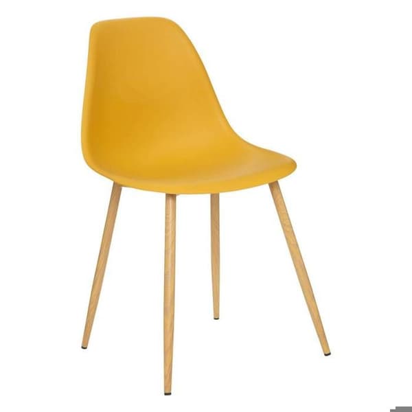 Stol "Taho" 44 cm ockra - Atmosphera inredningsskapare - Gul