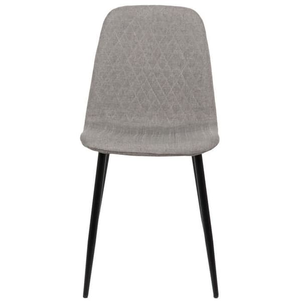 Matsalsstolar Giverny - CLP - 4-pack - Tyg eller Sammet - Ben i Svart Metall