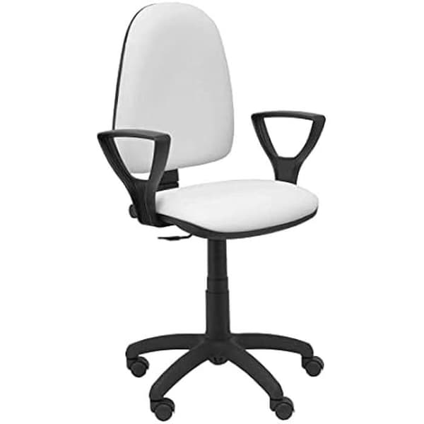 Stol i polypropen - Piqueras y Crespo - Vit - Ergonomiskt ryggstöd - Justerbar i höjdled