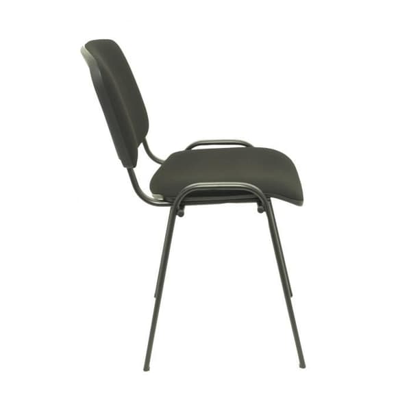 Ergonomisk stapelbar multifunktionell förtroende-stol färg svart ARAN Piqueras