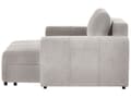Miniatyrbillede 5 af 11: Chaiselong Lysegrå Polyester Daybed med Ryglæn Gæsteseng Multifunktionel Chaise med Opbevaring Sofa Moderne til Stuen