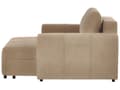 Miniatyrbillede 5 af 10: Chaiselong Brun Polyester Daybed med Ryglæn Gæsteseng Multifunktionel Chaise med Opbevaring Sofa Moderne til Stuen