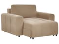 Miniatyrbillede 1 af 10: Chaiselong Brun Polyester Daybed med Ryglæn Gæsteseng Multifunktionel Chaise med Opbevaring Sofa Moderne til Stuen