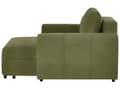 Miniatyrbillede 5 af 10: Chaiselong Grøn Polyester Daybed med Ryglæn Gæsteseng Multifunktionel Chaise med Opbevaring Sofa Moderne til Stuen
