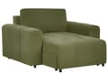 Miniatyrbillede 1 af 10: Chaiselong Grøn Polyester Daybed med Ryglæn Gæsteseng Multifunktionel Chaise med Opbevaring Sofa Moderne til Stuen