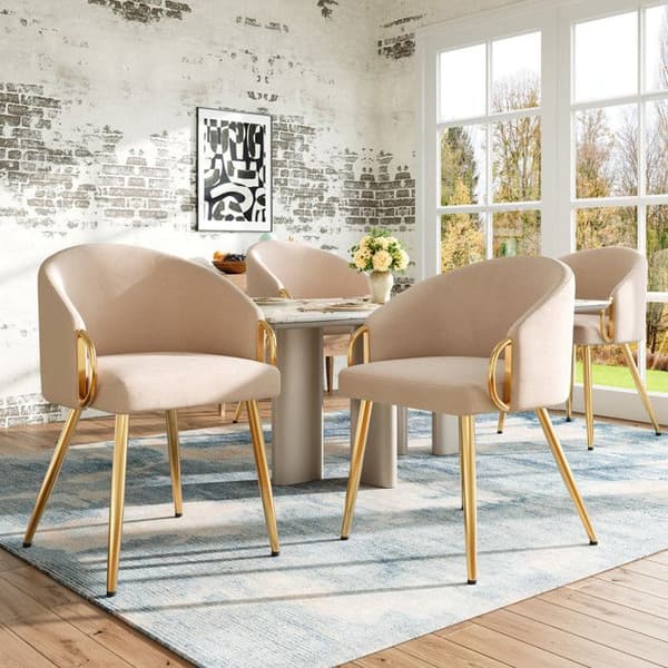 Soffa av högkvalitativ sammet (2 delar) med justerbara ben, enkel och lätt lyxfåtölj, beige
