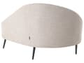 Miniatyrbillede 5 af 8: Chaiselong Taupe Polyester Daybed med Ryglæn Gæsteseng Multifunktionel Chaise Venstrevendt Sofa Moderne til Stuen
