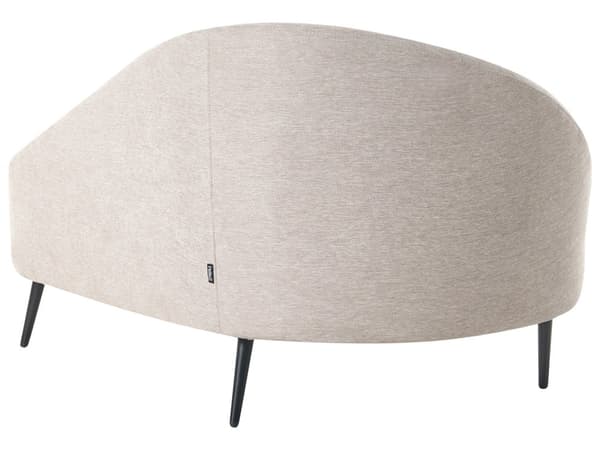 Chaiselong Taupe Polyester Daybed med Ryglæn Gæsteseng Multifunktionel Chaise Venstrevendt Sofa Moderne til Stuen