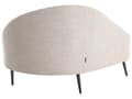 Miniatyrbillede 5 af 8: Chaiselong Taupe Polyester Daybed med Ryglæn Gæsteseng Multifunktionel Chaise Højrevendt Sofa Moderne til Stuen