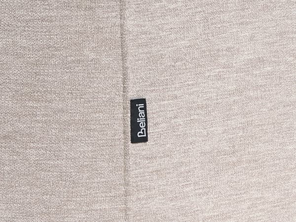 Chaiselong Taupe Polyester Daybed med Ryglæn Gæsteseng Multifunktionel Chaise Højrevendt Sofa Moderne til Stuen
