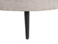 Miniatyrbillede 7 af 8: Chaiselong Taupe Polyester Daybed med Ryglæn Gæsteseng Multifunktionel Chaise Højrevendt Sofa Moderne til Stuen