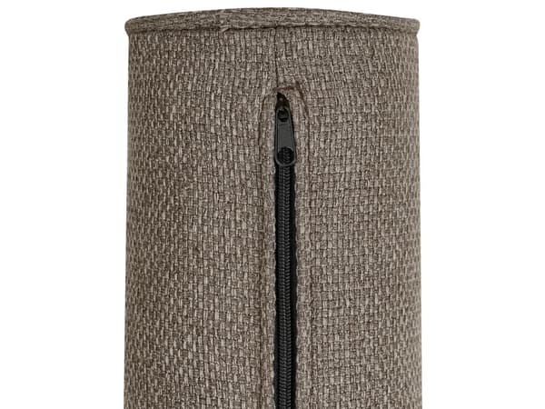 Sofa Chaiselong Brun Velour Sort Metalben Blød Hjørnesofa Daybed med Ryg Venstrevendt Tilbehør Pude Stue Inspiration Glamour Eklektisk