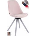 Miniatyrbild 1 av 4: Matstol - CLP - TROYES - Velour - Polstret - Snurrande - Rosa