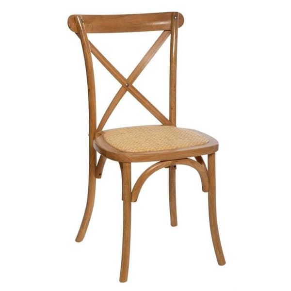 Isak trädesign bistrostol från förr - Brun
