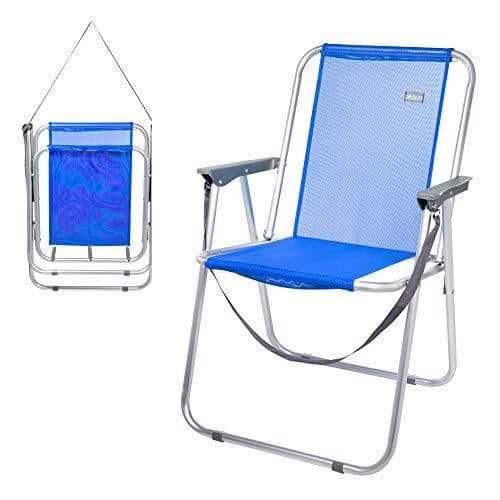 Chaise Fixe - Aktive - 62606 - Aluminium - 1 plats - Marinblå - Trädgård