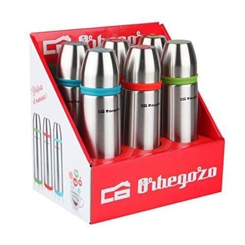 Orbegozo Set TRL 5500 Set med 6 vätskeisolerade flaskor i rostfritt stål 3 färger 500 ml