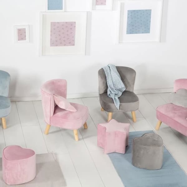 Lil Soffa Barnpuff - ROBA - Star Shape - Rosa