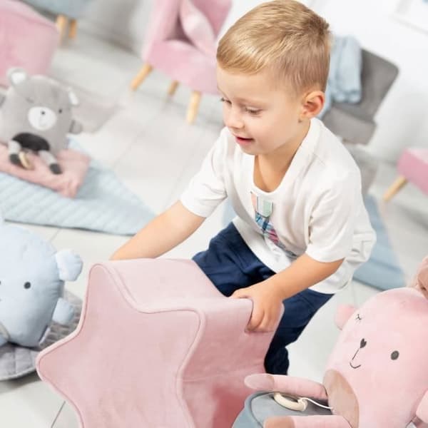 Lil Soffa Barnpuff - ROBA - Star Shape - Rosa